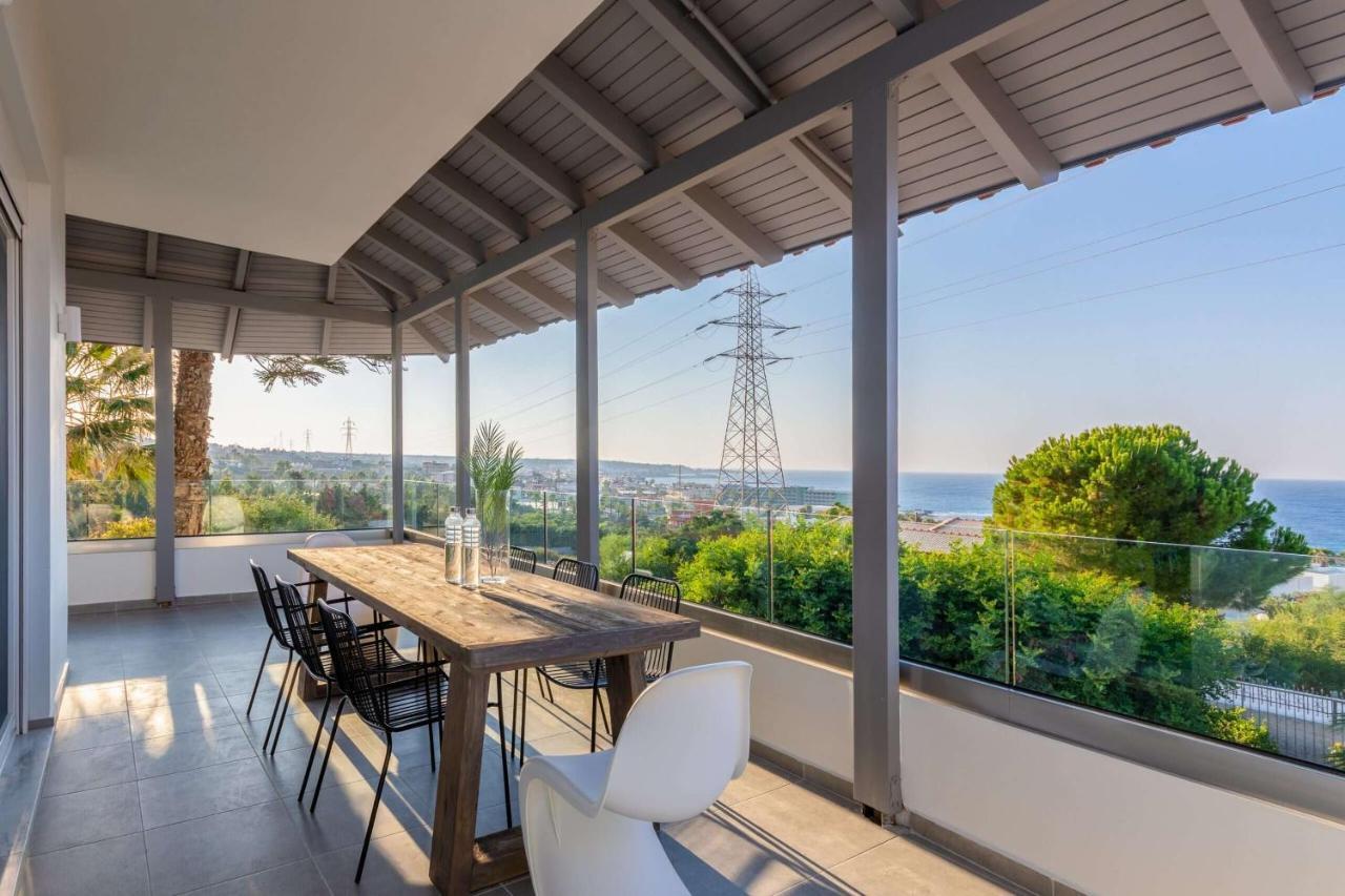 Queen'S Gem Luxury Villa - Heated Jacuzzi & Pool Hersonissos  Dış mekan fotoğraf